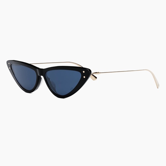 Cat Eye Miss Dior B4U Sunglasses Black - Picture 1 of 5